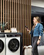 Wähle, wie lange der Waschgang dauern soll.