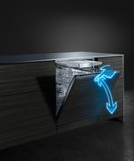 Einfaches Öffnen von Türen ohne Griff.