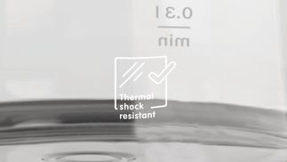 Hitzebeständiges Glas und stilvolles Design.