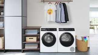 BOSCH Waschmaschine Serie 8 WGB254030, 10 kg, 1400 U/min, Iron Assist  reduziert dank Dampf 50 % der Falten, Home Connect: Kontrolliere und  bediene deine Waschmaschine von unterwegs