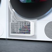 Kondensator bleibt automatisch flusenfrei.