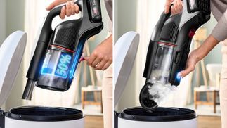 Bis zu 50% seltener Entleeren³ dank Staubkomprimierung.