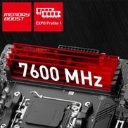 4 x DDR5 Dual Channel (7600 MHz übertaktet*)