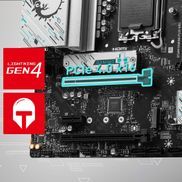 1 x Verstärkter PCIe 4.0 x16 Slot