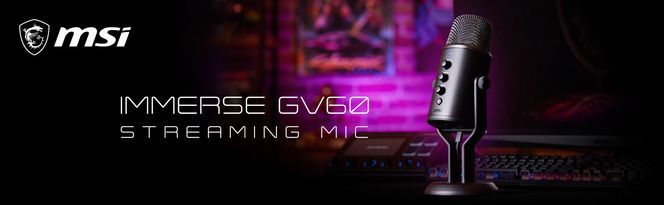 MSI Mikrofon IMMERSE GV60 STREAMING MIC