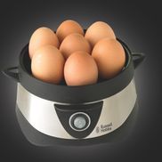 RUSSELL HOBBS Eierkocher Cook at Home Stylo 14048-56, Anzahl Eier: 7 St., 365  W, oder für bis zu 3 pochierte Eier, 3 Jahre Herstellergarantie bei  Onlineregistrierung
