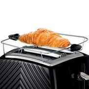 2-Schlitz-Toaster mit modernem Design und Edelstahlakzenten