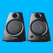 Logitech Z130 Stereo-Lautsprecher PC-Lautsprecher (5 W, Lautstärke- und  Tonregler,Ein-/Ausschalter)