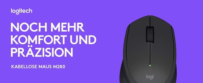 WIRELESS MOUSE M280 BLACK