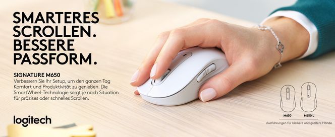 Logitech Signature M650 L Wireless Mouse