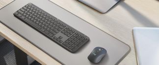 Logitech Signature Slim MK950 for Business, kit tastiera e mouse wireless - Grafite, Layout Tedesco QWERTZ