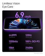 Großes Display für noch mehr Erlebnis