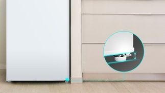 Höhenverstellbare Füße