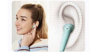 Sound, (Premium-Design, FreeBuds zwei Beamforming-Technologie Akkulaufzeit), und Huawei SE Mikrofonen mit Kristallklarer wireless Geräuschunterdrückung In-Ear-Kopfhörer Lange