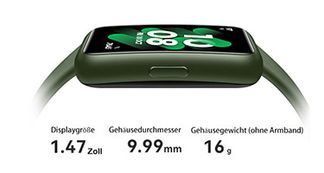 Huawei Band 7 Smartwatch (3,73 Zoll), Jahre 3 cm/1,47 Herstellergarantie