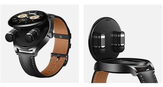 Huawei WATCH Buds Smartwatch (3,66 cm/1,43 Zoll, Proprietär), Kopfhörer und  Smartwatch in Einem, Display: 3,63 cm (1,43 Zoll)
