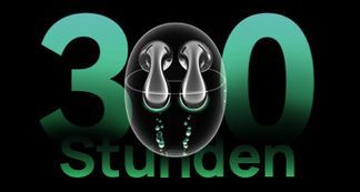 Bis zu 30 Stunden Musikwiedergabe