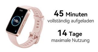 und Zoll), bis zu 50 cm/1,47 zu von Ladezeit bis Band Minuten Batterielebensdauer 8 Huawei 14 Smartwatch Tagen von (3,73