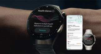 cm/1,5 Smartwatch Zoll, Glance Pro auf für Touch One 4 Watch (3,81 Health Gesundheitsdaten schnellen Huawei OS), Zugriff Harmony