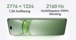 Makelloses Quad-Curve-Display