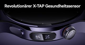 Revolutionärer X-TAP Gesundheitssensor