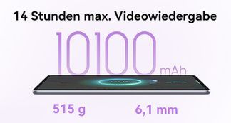 14 Stunden max. Videowiedergabe