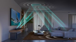 Nach oben strahlende Lautsprecher