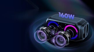 160 W maximale Audioleistung