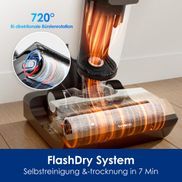 Selbstreinigung & 70°C Heißlufttrocknung in 5 min