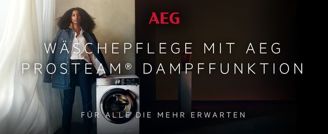 AEG Waschmaschine 7000 L7FE77485, 8 kg, 1400 U/min, ProSteam -  Auffrischfunktion