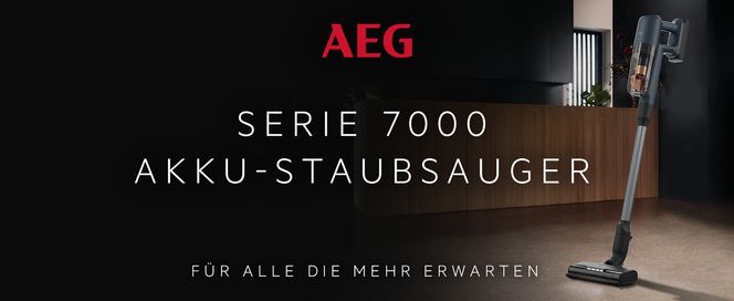 AEG Akku-Handstaubsauger ANIMAL 7000 (AP71AB14UG), beutellos, extrem leicht  2,2 kg, 60 % Recyclingmaterial, bis zu 50 Min. Laufzeit