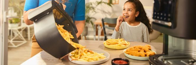 MultiFry 5 Heißluftfritteuse 3 in 1 HF 5075I Schwarz