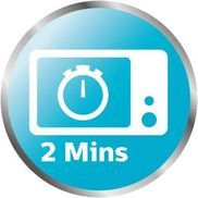 Sterilisiert in nur 2 Minuten