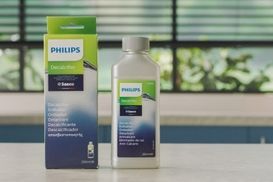 Von Philips zugelassenes Entkalken