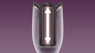 Längerer Lockenstab