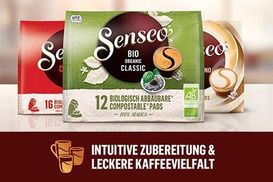 Philips Senseo Kaffeepadmaschine Maestro CSA260/10, aus 80% recyceltem  Plastik, +3 Kaffeespezialitäten, Memo-Funktion, inkl. Gratis-Zugaben im  Wert von € 14,- UVP