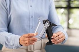 2-teiliges Milchsystem, keine Schläuche