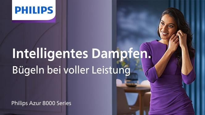 Philips Azur 8000 Series DST8050/20 Dampfbügeleisen