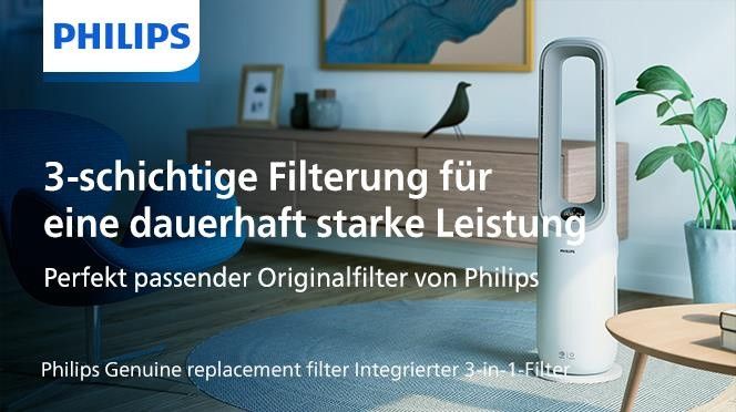 Philips Genuine replacement filter FYM860/30 Integrierter 3-in-1-Filter