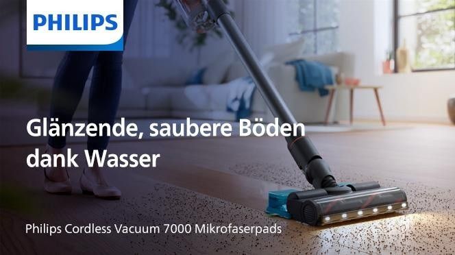 Philips Akkusauger 7000 XV1670/02 Mikrofaserpads
