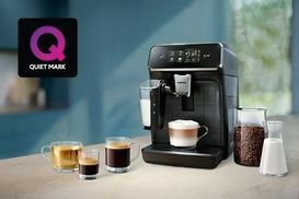 Flüsterleise Kaffeezubereitung