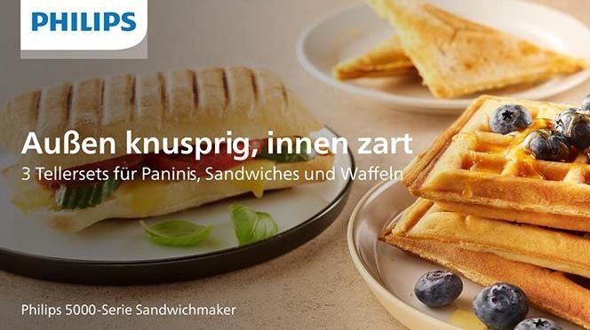 Philips 5000 series HD2350/80 Sandwichmaker