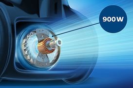 Leistungsstarker 900-W-Motor
