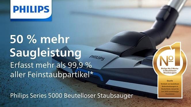 Philips 5000 series FC9555/09 Beutelloser Staubsauger