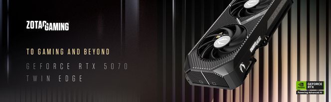 ZOTAC GAMING GeForce RTX 5070 Twin Edge