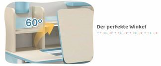 Neigbare Schreibtischplatte
