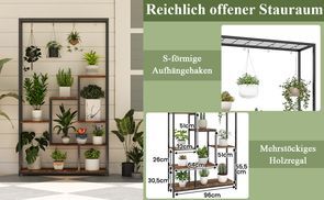 4er Set Wandbehang-Glasvasen Mit Holzständer – Für Sukkulenten, Luftpflanzen & Deko