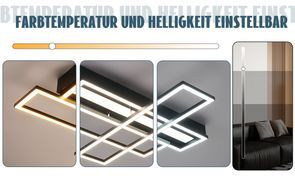 Einstellbare Farbtemperaturen & Helligkeit