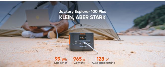 Jackery Explorer 100 Plus Tragbare Powerstation