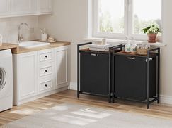 Perfekter Wäschekorb für kleine Räume